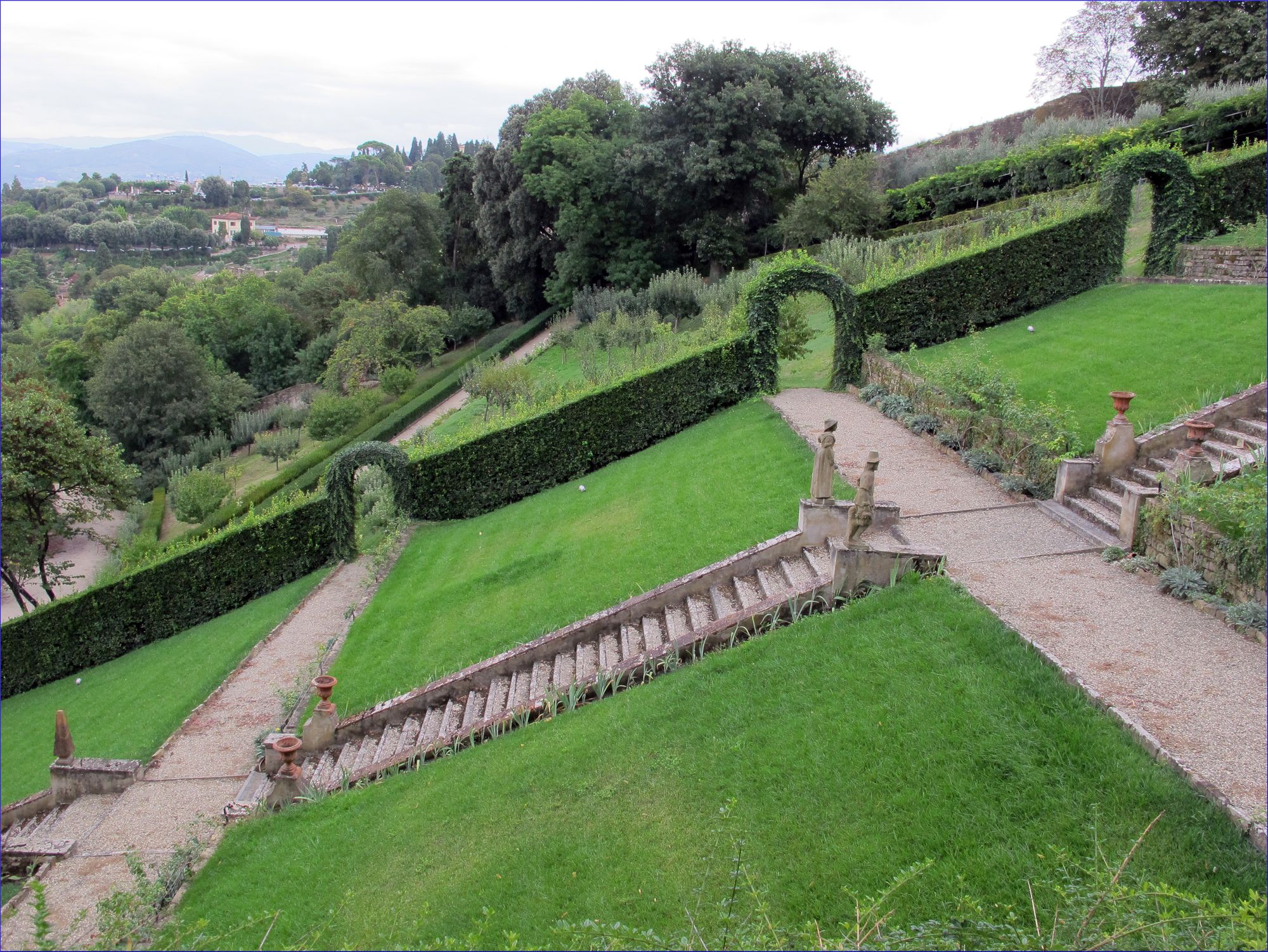 Hillside Villa Landscape