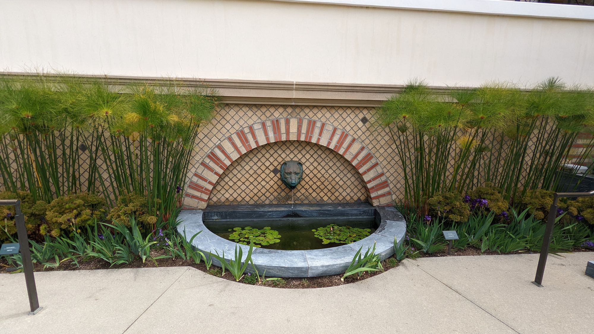 Getty Villa Fountain