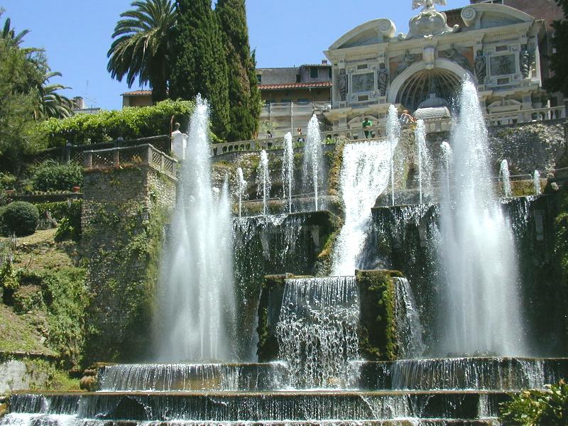 Neptune Fountains at Villa D'este
