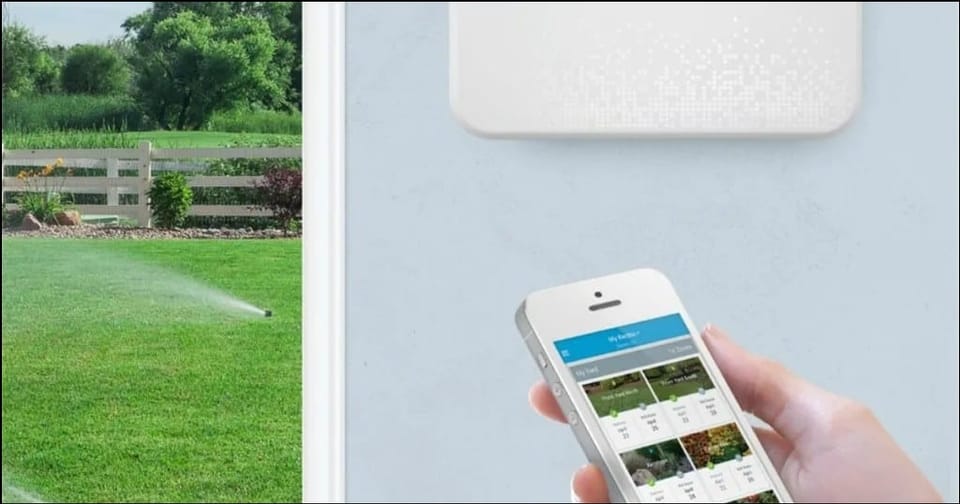 Using Phone to control sprinklers